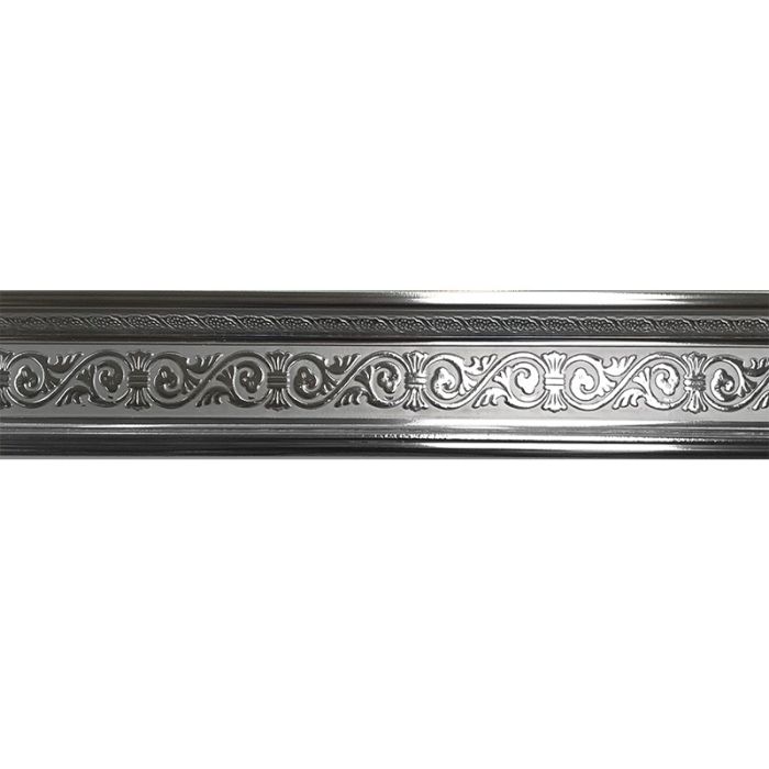 Anthe Silver Thick PVC Cornice 2mx100mm