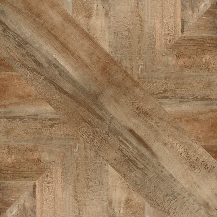 Selati Brown Shiny Ceramic Floor Tile 500x500mm A-Grade