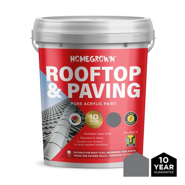 Grey Homegrown Rooftop & Paving Paint - 20L