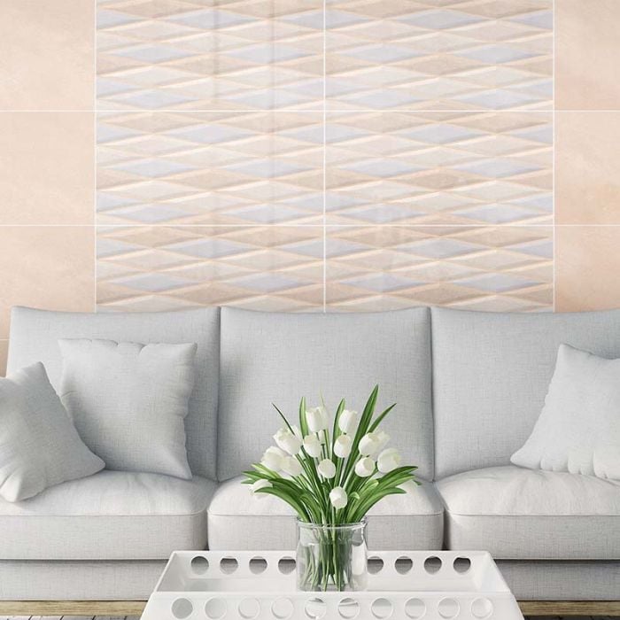 Vento Lux Shiny Ceramic Wall Tile 300x600mm A-Grade 